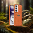 Vaku Luxos ® Oppo Reno12 5G Nyxen Premium Leather Stitched Soft Shockproof Protective Back Cover