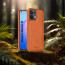 Vaku ® Oppo Reno8 5G Luxe Premium Leather Stitched Non-Slip Grip Protective Back Cover