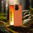 Vaku ® Vivo V25 5G Luxe Premium Leather Stitched Non-Slip Grip Protective Back Cover