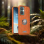 Vaku ® OnePlus Nord CE 3 Lite Regal Shield Metal Lion Engraved Leather Protective Back Cover