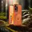 Vaku ® Vivo Y18 Lion Embossed Luxury Designer Leather Protective Back Cover