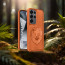 Vaku ® Samsung Galaxy S24 Ultra Lion Embossed Luxury Designer Leather Protective Back Cover