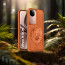 Vaku ® Vivo V40e 5G Lion Embossed Luxury Designer Leather Protective Back Cover