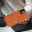 Vaku ® Vivo T2 Pro 5G Maxtron Leather Stitched Magnetic Magsafe Non-Slip Grip Shockproof Back Cover