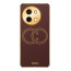 Vaku ® Vivo Y58 5G Skylar Leather Pattern Gold Electroplated Soft TPU Back Cover