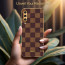 Vaku ® Samsung Galaxy A50 Cheron Series Leather Stitched Gold Electroplated Soft TPU Back Cover