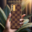 Vaku ® Oppo F19s Cheron Series Leather Stitched Gold Electroplated Soft TPU Back Cover