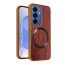 Vaku ® Samsung Galaxy S25 Diamond Plume Pattern Magnetic Magsafe Matte Soft-Touch Texture Back Cover
