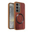 Vaku ® Samsung Galaxy S24 Diamond Plume Pattern Magnetic Magsafe Matte Soft-Touch Texture Back Cover