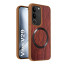 Vaku ® Vivo V29 5G Diamond Plume Pattern Magnetic Magsafe Matte Soft-Touch Texture Back Cover