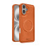 Vaku ® Apple iPhone 16 Maxtron Leather Stitched Magnetic Magsafe Non-Slip Grip Shockproof Back Cover