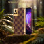Vaku ® Vivo V21 5G Cheron Leather Electroplated Soft TPU Back Cover