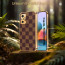 Vaku ® Redmi Note 10 Pro Cheron Leather Electroplated Soft TPU Back Cover