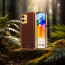 Vaku ® Vivo Y75 5G Luxemberg Series Leather Stitched Gold Electroplated Soft TPU Back Cover