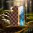 Vaku ® Samsung Galaxy S20 Plus Cheron Series Leather Stitched Gold Electroplated Soft TPU Back Cover