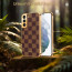 Vaku ® Samsung Galaxy S22 Plus Cheron Leather Electroplated Soft TPU Back Cover