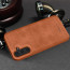 Vaku ® Samsung Galaxy A55 5G Luxe Premium Leather Stitched Non-Slip Grip Protective Back Cover