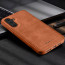 Vaku ® Samsung Galaxy A35 5G Luxe Premium Leather Stitched Non-Slip Grip Protective Back Cover