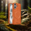 Vaku ® Apple iPhone 16 Plus Maxtron Leather Stitched Magnetic Magsafe Non-Slip Grip Shockproof Back Cover