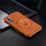 Vaku ® OnePlus Nord CE4 Lion Embossed Luxury Designer Leather Protective Back Cover Case