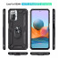 Vaku ® Xiaomi Redmi Note 10 Pro Max Hawk Ring Shock Proof Cover with Inbuilt Kickstand