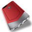 Ferrari ® Apple iPhone 7 Plus Moranello Series Luxurious Leather + Metal Case Limited Edition Back Cover