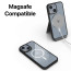 Vaku Luxos ® Apple iPhone 14 Plus Clear Armor Mag-Safe Series Shockproof TPU Case Back Cover