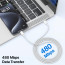 Original 20W iPhone Charger + Type C to Type C [Apple MFi Certified] Cable Combo | (5X Speed)