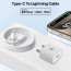 Original 20W iPhone Charger + Type C to Lightning [Apple MFi Certified] Cable Combo | (5X Speed)