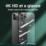Luxos ® Compatible For iPhone 12 Pro Camera Lens Silicon Protection Transparent TPU Back Cover