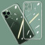 Luxos ® Compatible For iPhone 12 Pro Camera Lens Silicon Protection Transparent TPU Back Cover