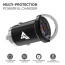 Vaku ® Voltryder USB C 45W Dual Port Fast USB Car Charger With Power Delivery & Quick Charger 3.0 Compatible with all Android Models