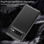 VAKU ® Samsung Galaxy S10 Synthetic Carbon Fiber with PU Back Shell Back Cover