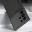 Vaku ® Samsung Galaxy S22 Ultra Carbon Shield Matte TPU Back Cover Case