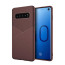 Vaku ® Samsung Galaxy S10 Plus Business Leather Pattern Soft TPU Back Cover