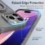 Vaku Luxos ® Apple iPhone 16 Pro Castros MagPro with Magnetic Alloy Ring Metal Kickstand Scratch Resistant Certified Mag-Safe Protection Cover