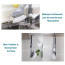 Eller Sante ® Multipurpose Brush Dish / Kitchen / Sink Cleaning Brush with Liquid Soap Dispenser