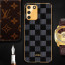 Vaku ® Samsung Galaxy S10 lite Cheron Series Leather Stitched Gold Electroplated Soft TPU Back Cover