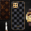 Vaku ® Samsung Galaxy A22 5G Cheron Leather Electroplated Soft TPU Back Cover