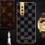 Vaku ® Vivo V15 Pro Cheron Leather Electroplated Soft TPU Back Cover