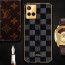 Vaku ® Vivo Y33s Cheron Leather Electroplated Soft TPU Back Cover