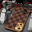 Vaku ® Redmi Note 10 Pro Cheron Leather Electroplated Soft TPU Back Cover