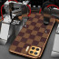 Vaku ® Oppo F17 Pro Cheron Leather Electroplated Soft TPU Back Cover