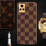 Vaku ® Vivo V20 Cheron Leather Electroplated Soft TPU Back Cover