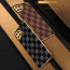 Vaku ® Oppo F17 Pro Cheron Leather Electroplated Soft TPU Back Cover