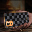Vaku ® Redmi Note 10S Cheron Series Leather Stitched Gold Electroplated Soft TPU Back Cover