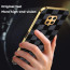 Vaku ® Xiaomi Redmi Note 9 Pro Cheron Leather Electroplated Soft TPU Back Cover