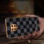 Vaku ® Xiaomi Redmi Note 9 Pro Max Cheron Series Leather Stitched Gold Electroplated Soft TPU Back Cover