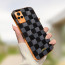 Vaku ® Vivo Y73 Cheron Series Leather Stitched Gold Electroplated Soft TPU Back Cover