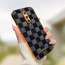 Vaku ® OnePlus 8 Cheron Series Leather Stitched Gold Electroplated Soft TPU Back Cover